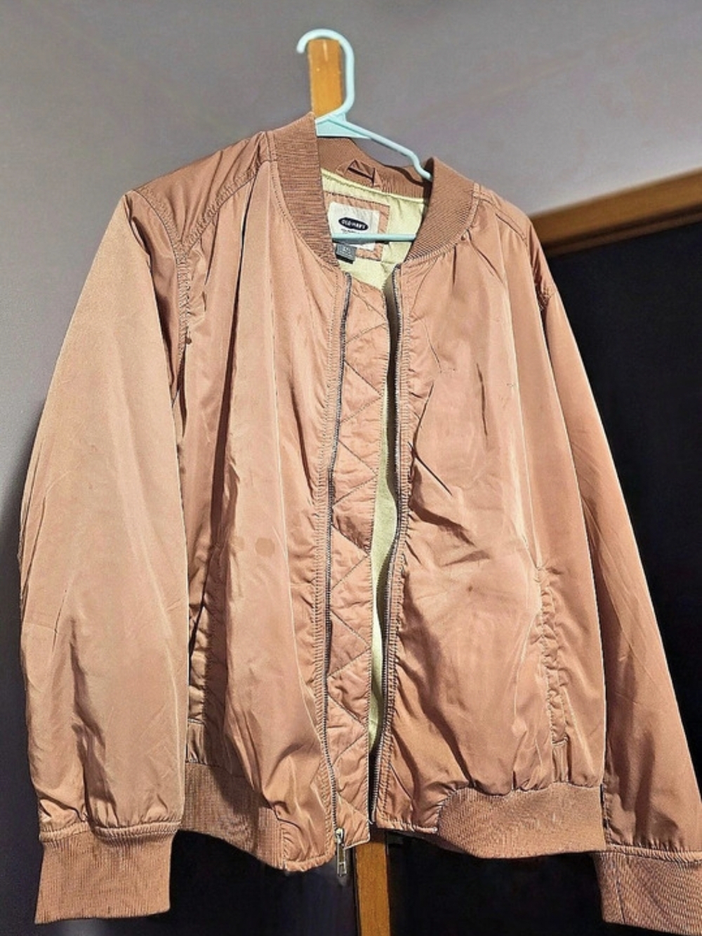 Old Navy Bomber Jacket in Brown Like New